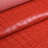 Кусок кожи ворот красный матовый STAMP CROCO ALIGO 1,0-1,2 мм
